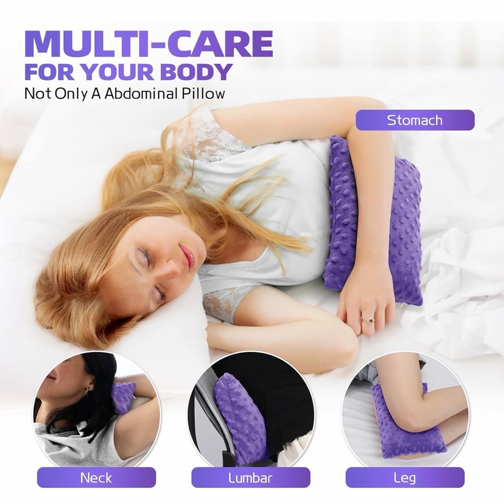 Multi-Care Purple Abdominal & Body Support Pillow - Women Intimates & Sleepwear